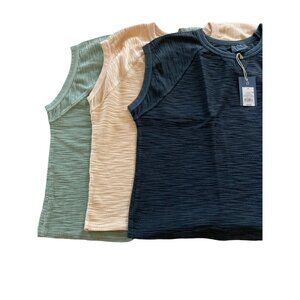 NWT Universal Thread Goods Co Tank Top  White Cotton Plus Varies